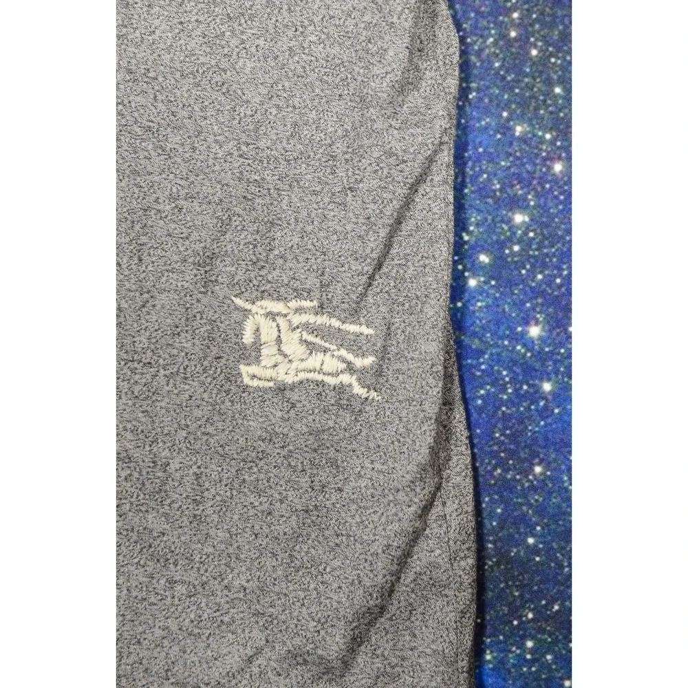 Burberry Shirt Kids 12‎ Gray Cotton Logo Crew Neck Short Sleeve Tee Top
